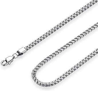 box franco chain steel|Reve Jewelry 3mm Stainless Steel Franco Chain Necklace for .